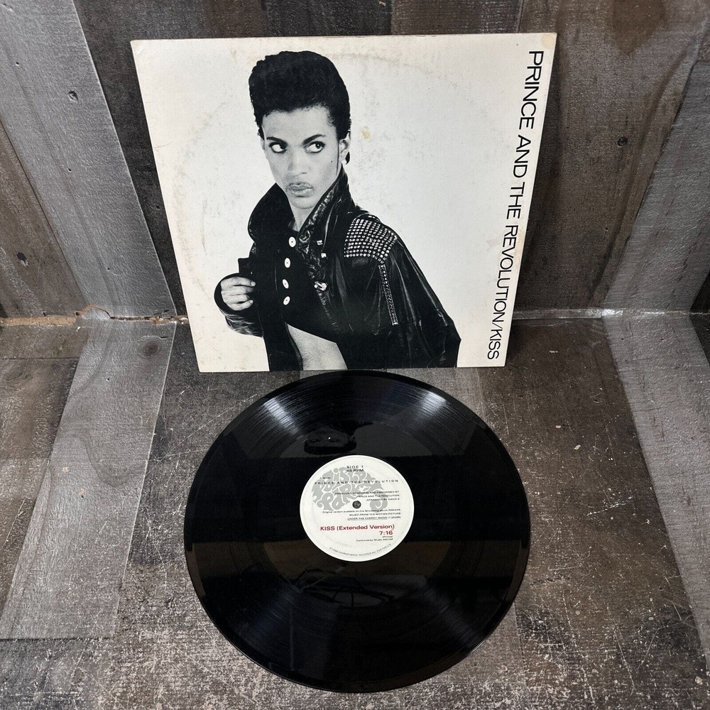 PRINCE & THE REVOLUTION - "KISS" / PAISLEY PARK RECORDS 1986 VINYL LP 20442